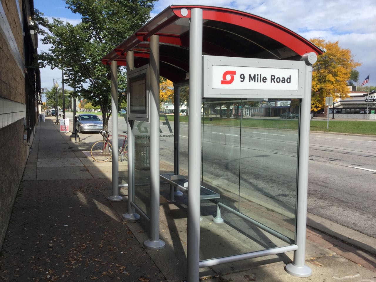 SMART Bus's Solar Powered Bus Stop Shelters with SmartLink Remote Device Management System by OutdoorLink